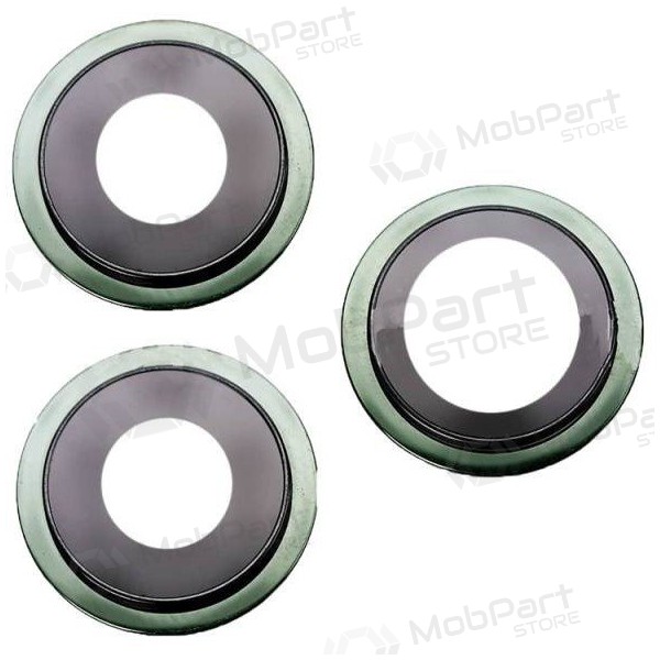 Apple iPhone 11 Pro / 11 Pro Max kaamera klaas (3tk) (roheline) (koos raamiga) Apple iPhone 11 Pro / 11 Pro Max kaamera klaas (3tk) (roheline) (koos raamiga)