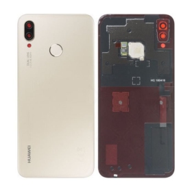 Huawei P20 Lite patareipesade kaas (tagakaas) (kuldsed) (service pack) (originaalne)