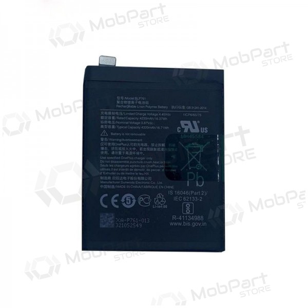 OnePlus 8 (BLP761) patarei / aku (4230mAh)