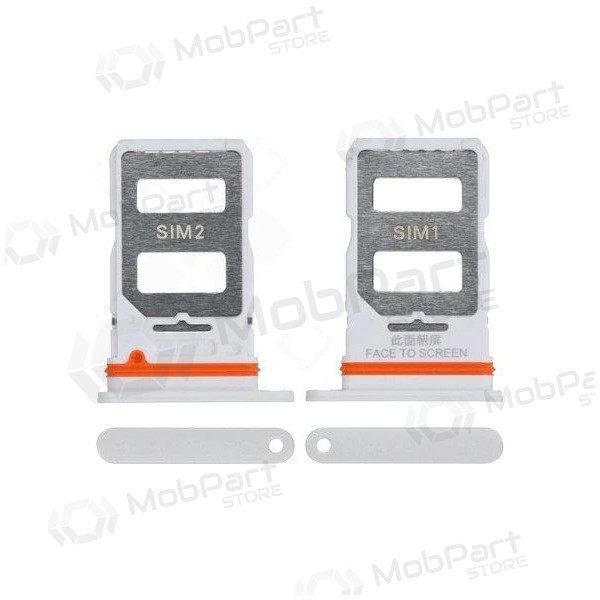 Xiaomi Redmi Note 12 Pro 5G SIM kaardi hoidja (valged)