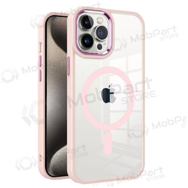 Apple iPhone 14 Plus ümbris - Premium Mag Cover (roosa)