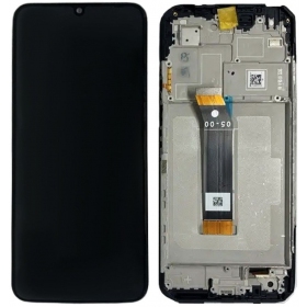 Xiaomi Poco M4 5G / Poco M5 4G ekraan (mustad) (koos raamiga) (originaalne)