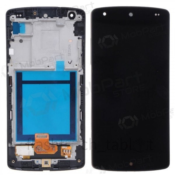LG D820 Nexus 5 / D821 Nexus 5 ekraan (koos raamiga)
