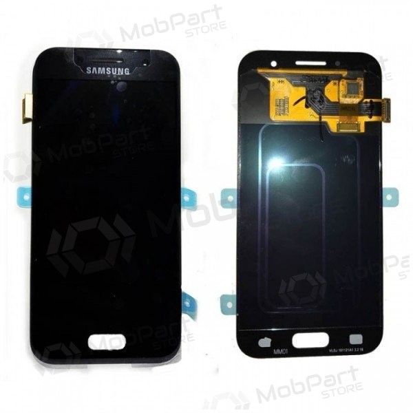 Samsung A320F Galaxy A3 (2017) ekraan (mustad) (service pack) (originaalne)