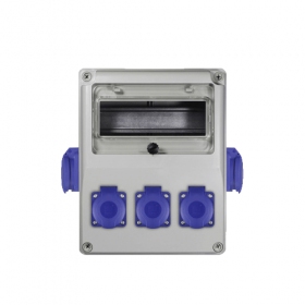 Pawbol B.1812-S skydaskoos  kištukiniais lizdais (8mod., 16A 230V)