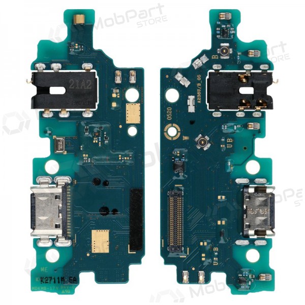 Samsung A236 Galaxy A23 5G laadimispesa ja mikrofoni liides (laadimisliides) (service pack) (originaalne) Samsung A236 Galaxy A23 5G laadimispesa ja mikrofoni liides (laadimisliides) (service pack) (originaalne)