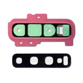 Samsung G975 Galaxy S10+ kaamera klaas roosi värvi (Flamingo Pink)