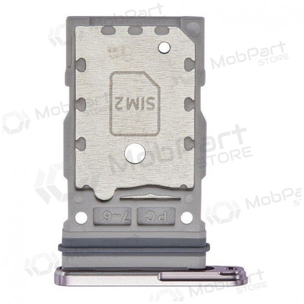 Samsung S918 Galaxy S23 Ultra Dual SIM kaardi hoidja (levandos) (service pack) (originaalne)
