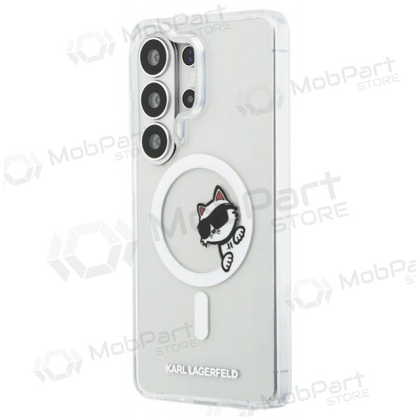 Samsung Galaxy S26 Ultra ümbris - Karl Lagerfeld IML Choupette Peekaboo Logo Magnetic (läbipaistev)