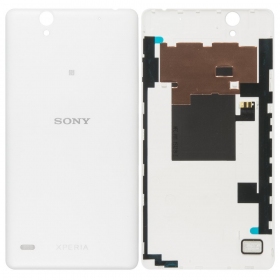 Sony E5333 Xperia C4 patareipesade kaas (tagakaas) (valged) (kasutatud grade B, originaalne)