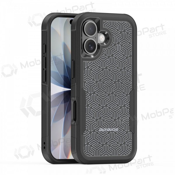 Apple iPhone 17 ümbris - Dux Ducis Shld - must (Triangle Pattern)
