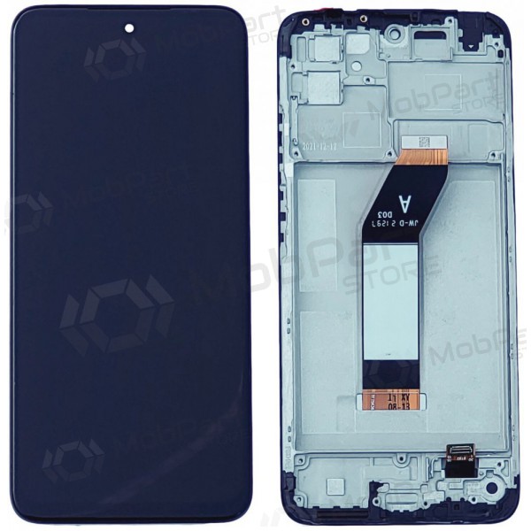 Xiaomi Redmi 10 2022 ekraan (mustad) (koos raamiga) (originaalne) Xiaomi Redmi 10 2022 ekraan (mustad) (koos raamiga) (originaalne)