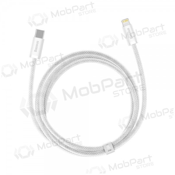 Kaabel Baseus Dynamic Type-C - Lightning 20W 1.0m (valged) CALD000002