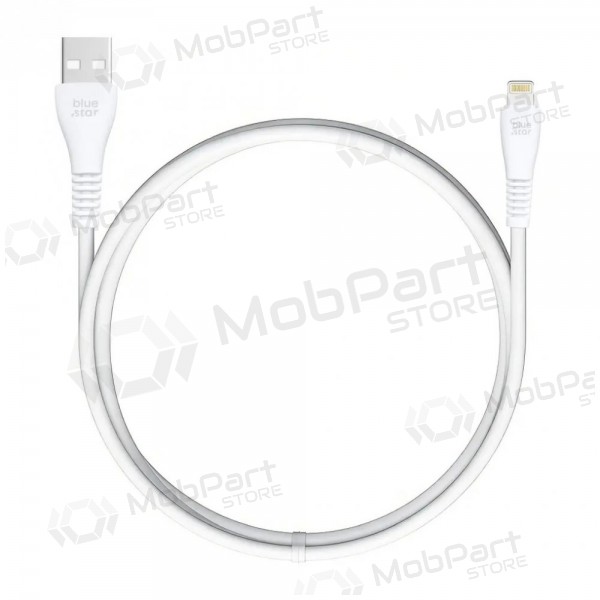 Lightning kaabel Blue Star PJ-DG5-A USB-A kuni Lightning 1 m valge