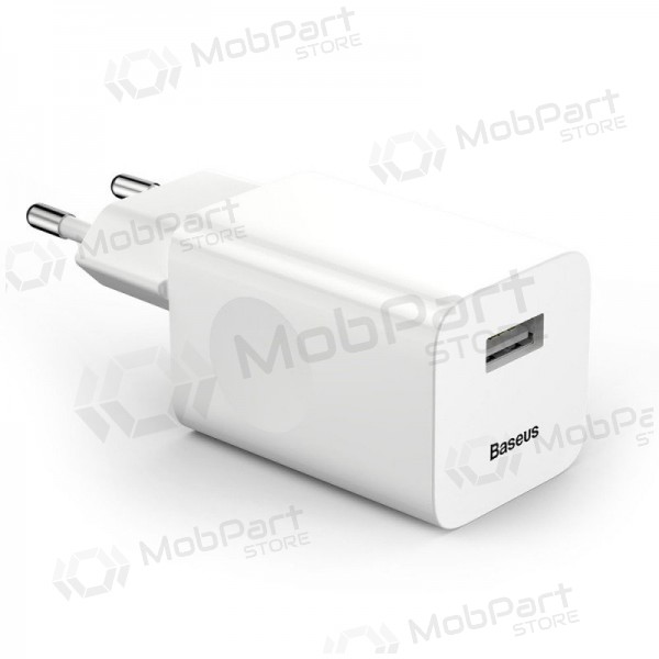 Telefoni laadija Baseus CCALL-BX02 24 W USB-A valge
