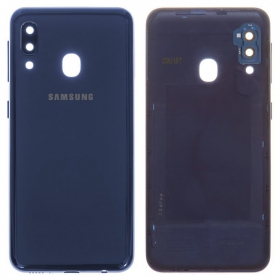 Samsung A202 Galaxy A20e 2019 patareipesade kaas (tagakaas) (sinised) (kasutatud grade C, originaalne)