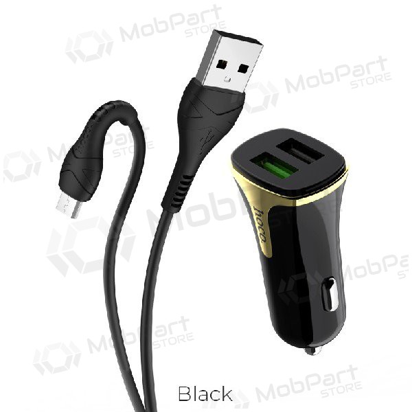 Autolaadija HOCO Z31 USB + 