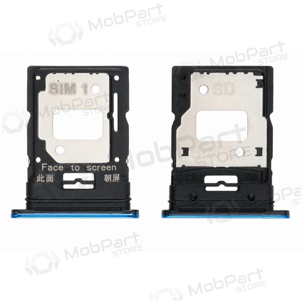 Xiaomi Mi 11 Lite 4G / 5G / 5G NE 2021 SIM-kaardi hoidik (sinine)