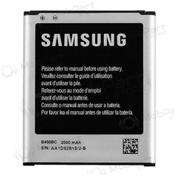 Samsung G355 Galaxy Core 4G / G3518 (B450BC) patarei / aku (2000mAh) Samsung G355 Galaxy Core 4G / G3518 (B450BC) patarei / aku (2000mAh)