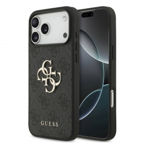 Apple iPhone 17 Pro Max ümbris - Guess PU 4G Metal Logo