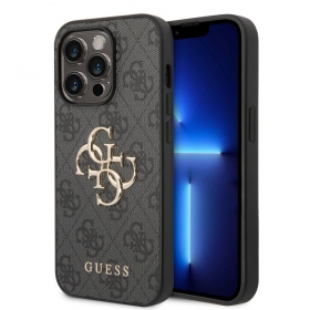 Apple iPhone 14 Pro ümbris - Guess PU 4G Metal Logo