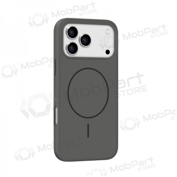 Samsung Galaxy S26 Ultra ümbris - X-Level Fluid Skin MagSafe (must)