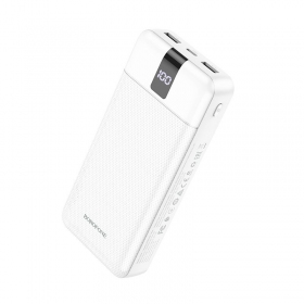 Väline patarei / aku Power Bank Borofone BJ20A 5 Output 3 Input 20000mAh valge