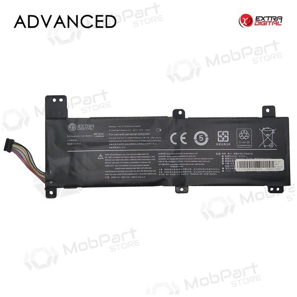 LENOVO L15M2PB2, 4500mAh sülearvuti aku, Advanced LENOVO L15M2PB2, 4500mAh sülearvuti aku, Advanced