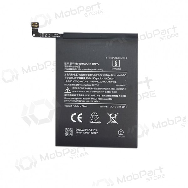 XIAOMI Redmi Note 9S aku / aku (5020mAh)