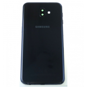 Samsung J610 Galaxy J6+ 2018 patareipesade kaas (tagakaas) (mustad) (kasutatud grade C, originaalne)