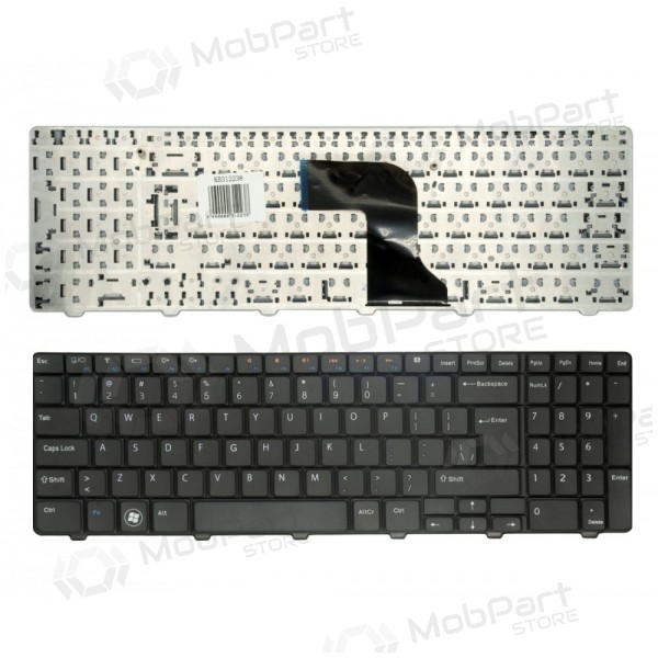 DELL Inspiron 15R: N5010, M5010, UK klaviatuur DELL Inspiron 15R: N5010, M5010, UK klaviatuur