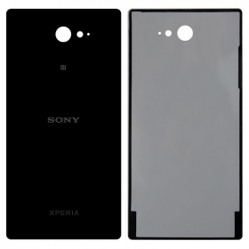 Sony Xperia M2 D2303 / Xperia M2 Aqua D2403 patareipesade kaas (tagakaas) (mustad)