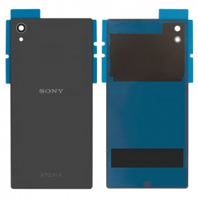 Sony Xperia Z5 E6603 / Z5 E6633 / Z5 E6653 / Z5 E6683 patareipesade kaas (tagakaas) (hall) (grafitinis mustad)