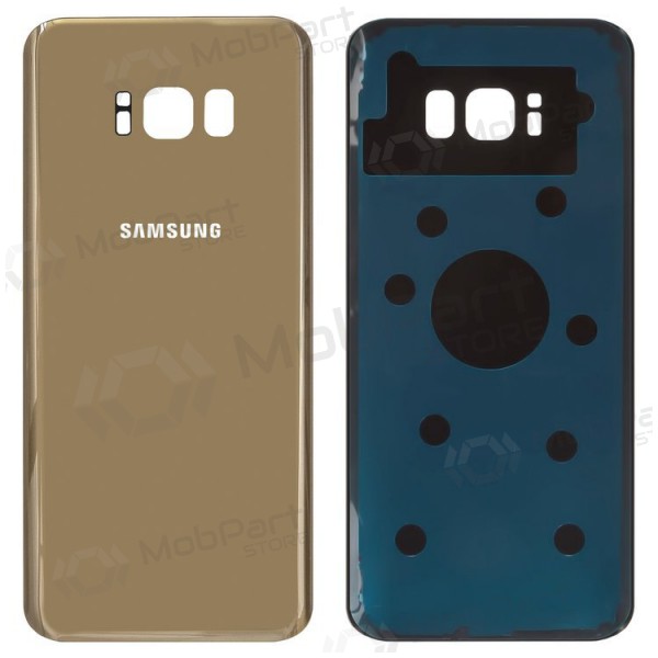 Samsung G955F Galaxy S8 Plus patareipesade kaas (tagakaas) (kuldsed)