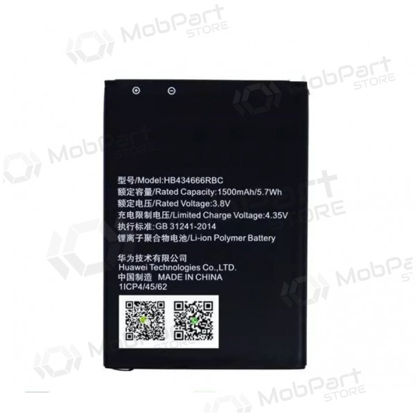 Huawei HB434666RBC for Modem E5573 / E5575 / E5576 / E5577 / E5776 (compatible with HB434666RAW) patarei / aku (1500mAh) Huawei HB434666RBC for Modem E5573 / E5575 / E5576 / E5577 / E5776 (compatible with HB434666RAW) patarei / aku (1500mAh)