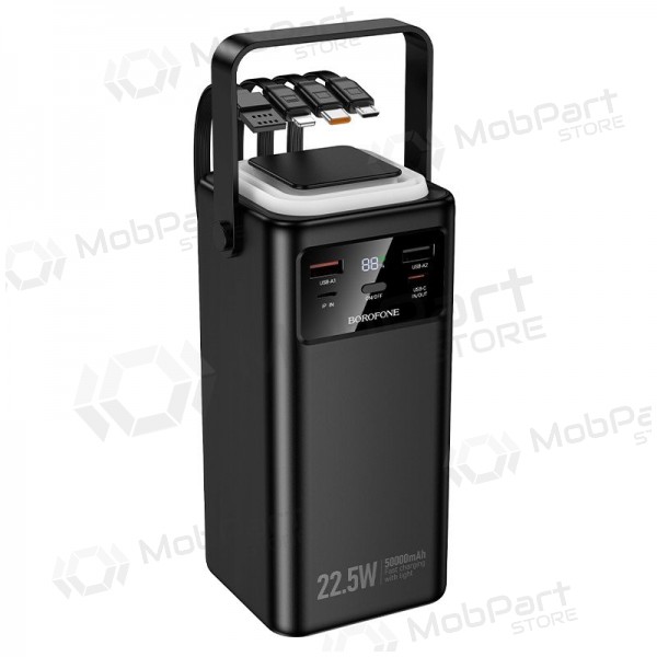 Väline patarei / aku Power Bank Borofone BJ65A 22.5W 50000mAh must