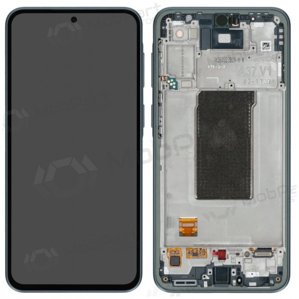 Samsung Galaxy A37 5G ekraan (hallroheline) (raamiga) (originaal)