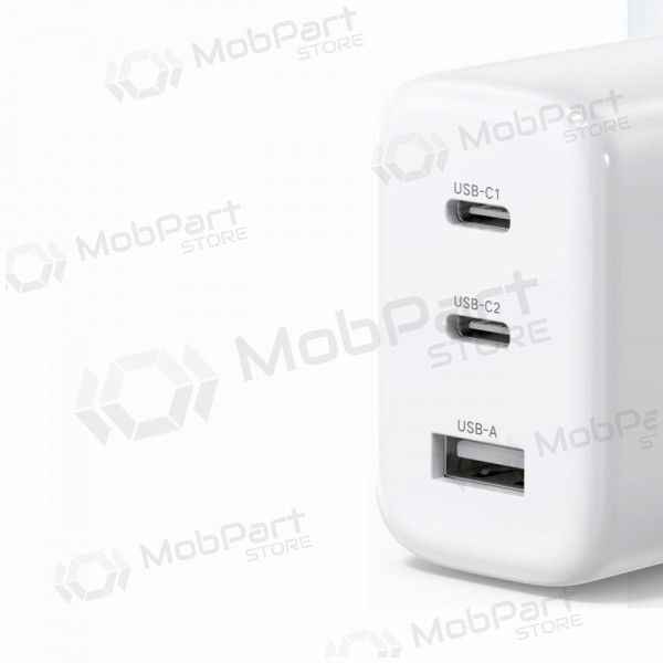 Laadija buitinis Ugreen CD275 2xUSB-C/USB-A 65W valged