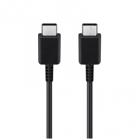 USB kaabel originaalne Samsung EP-DA705BBE 25W 3A Type-C-Type-C 1.0m mustad