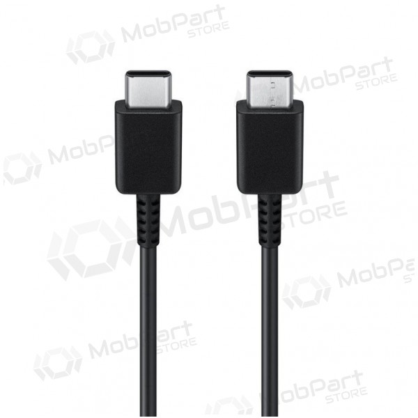 USB kaabel originaalne Samsung EP-DA705BBE 25W 3A Type-C-Type-C 1.0m mustad