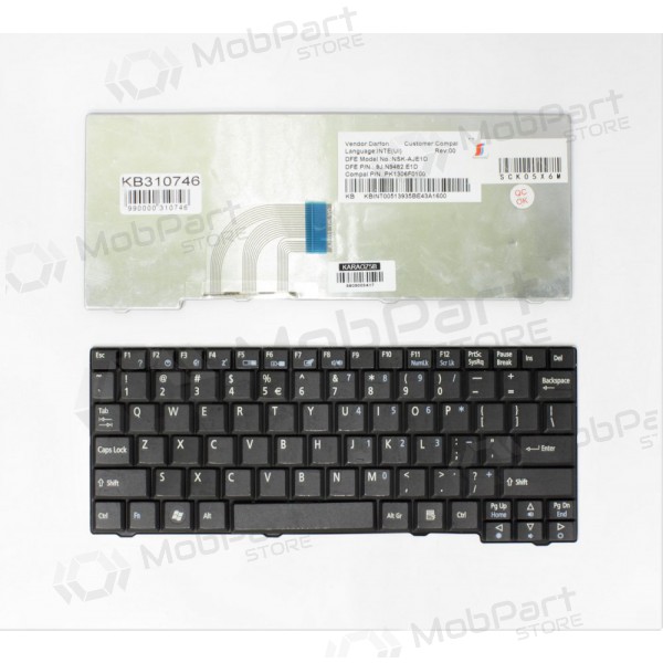ACER Aspire: One A110, A150 klaviatuur ACER Aspire: One A110, A150 klaviatuur