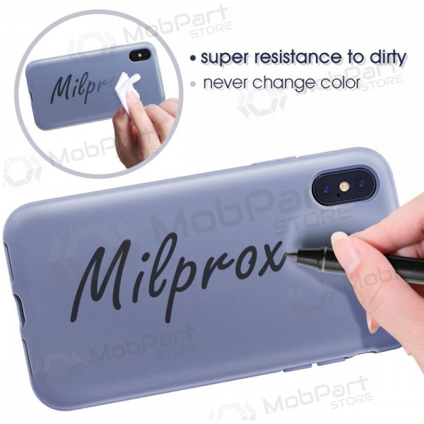 Apple iPhone 11 Pro Max ümbris - Liquid Silicone 2.0mm (lavendlihall)