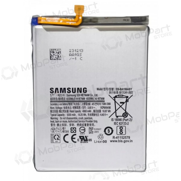 Samsung Galaxy A15 patarei / aku, akumuliatorius (originaalne) Samsung Galaxy A15 patarei / aku, akumuliatorius (originaalne)