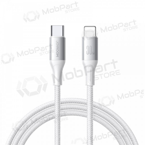USB kaabel Joyroom S-A28 USB-C to Lightning 30W 1.0m valged