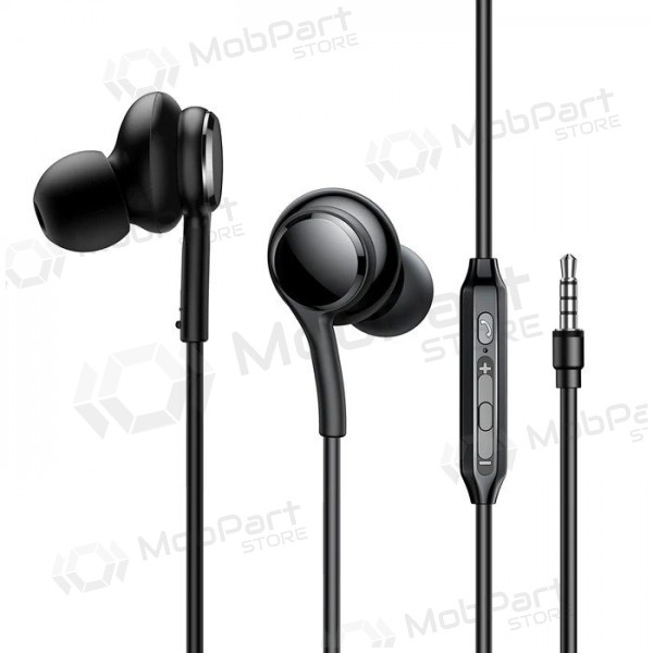 Kõrvaklapid Joyroom JR-EW02 3.5mm juodos