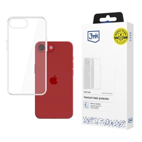 Apple iPhone 16e, 17e ümbris - 3MK Clear Case (läbipaistev)