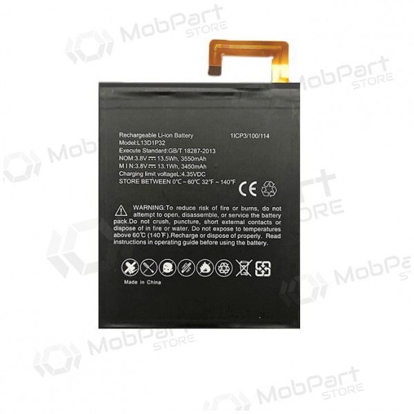 LENOVO Tab 2 A8-50 patarei / aku (3550mAh)