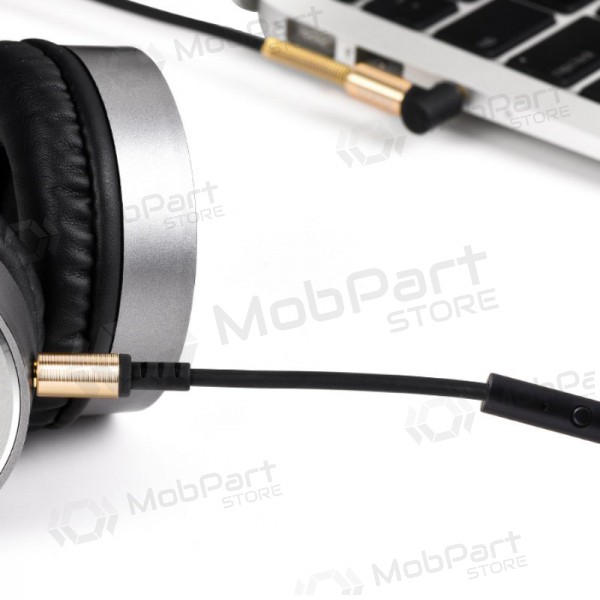 Audio adapter Hoco UPA02 AUX 3,5mm į 3,5mm (mustad) Audio adapter Hoco UPA02 AUX 3,5mm į 3,5mm (mustad)