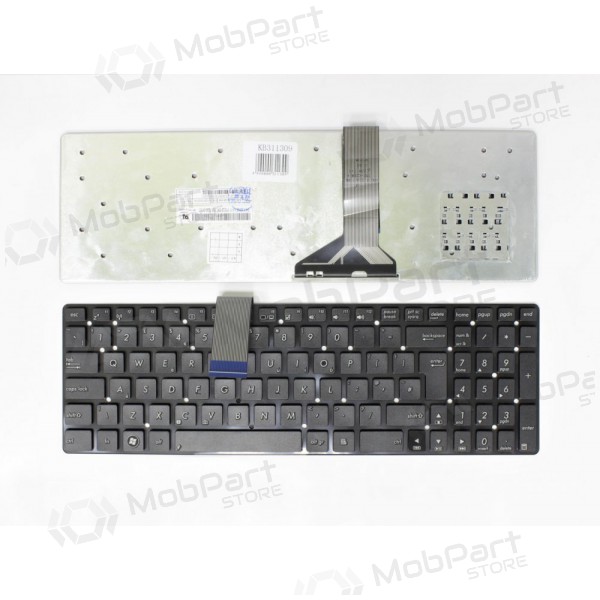 ASUS: K55, K55A, K55V, UK klaviatuur ASUS: K55, K55A, K55V, UK klaviatuur