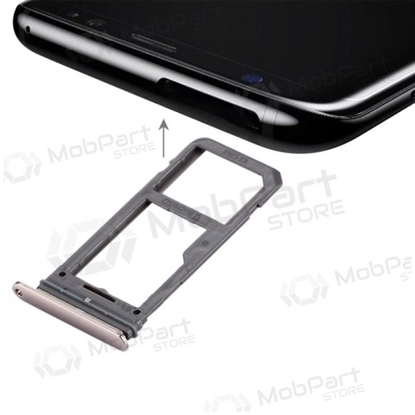 Samsung G950F Galaxy S8 / G955F Galaxy S8+ SIM kaardi hoidja (kuldsed) Samsung G950F Galaxy S8 / G955F Galaxy S8+ SIM kaardi hoidja (kuldsed)